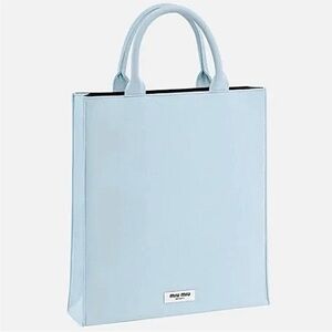Miu Miu Sky Blue Tote